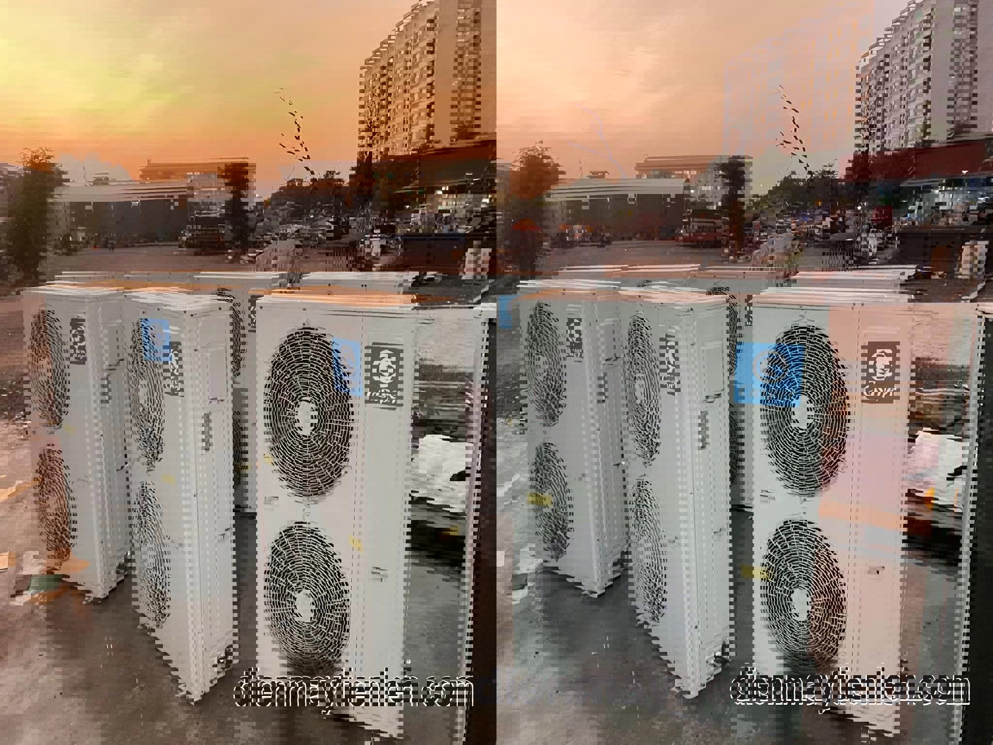 Máy lạnh âm trần cũ Casper