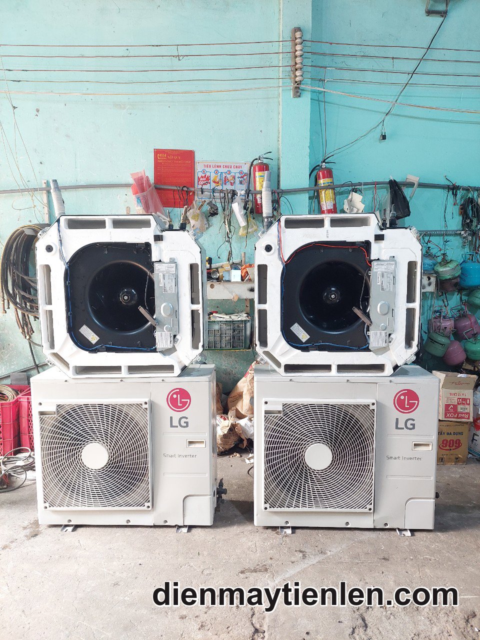 máy lạnh âm trần LG