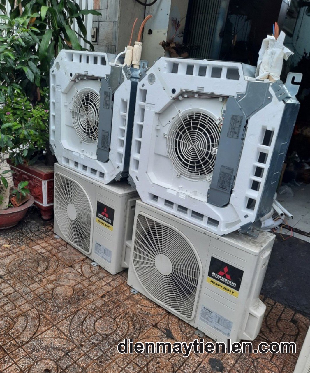 Máy lạnh âm trần cũ Mitsubishi