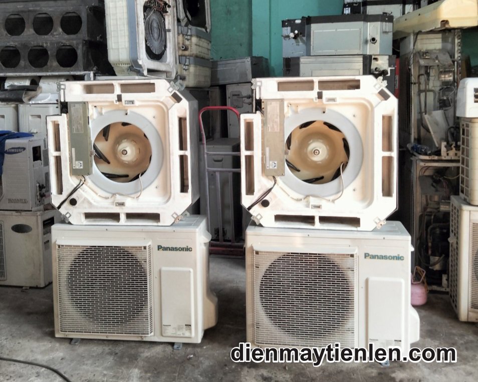 Máy lạnh âm trần cũ Panasonic