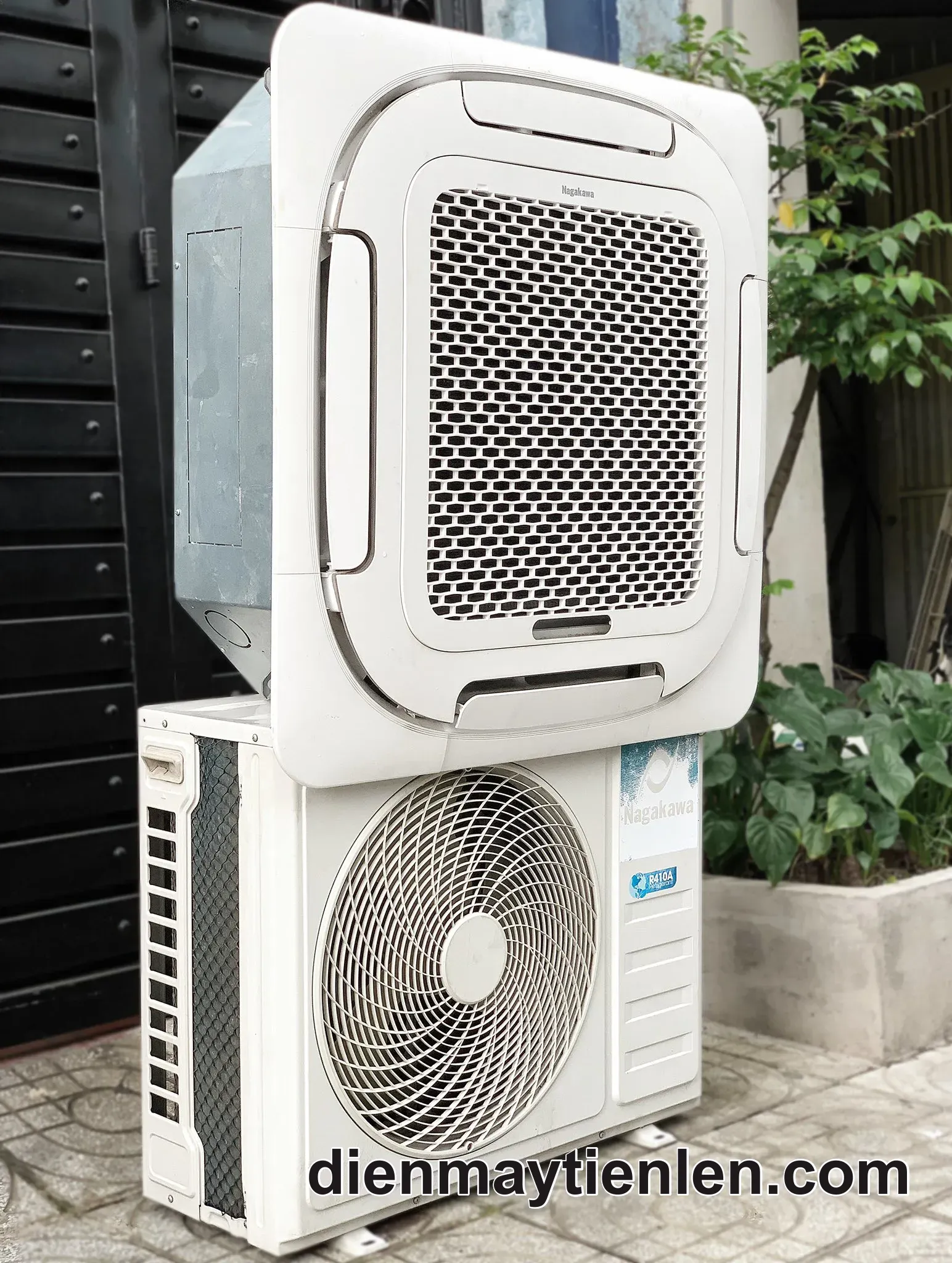 Máy lạnh âm trần cũ Nagakawa