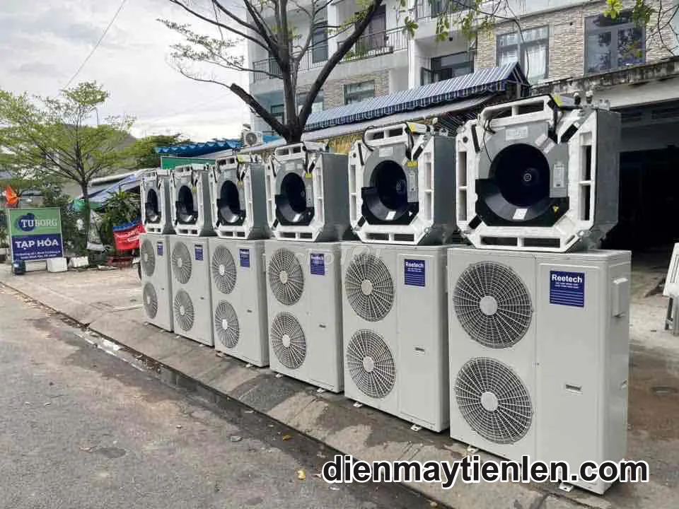 máy lạnh âm trần cũ, điều hoà âm trần cũ