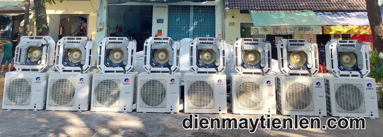 Máy lạnh âm trần cũ Gree