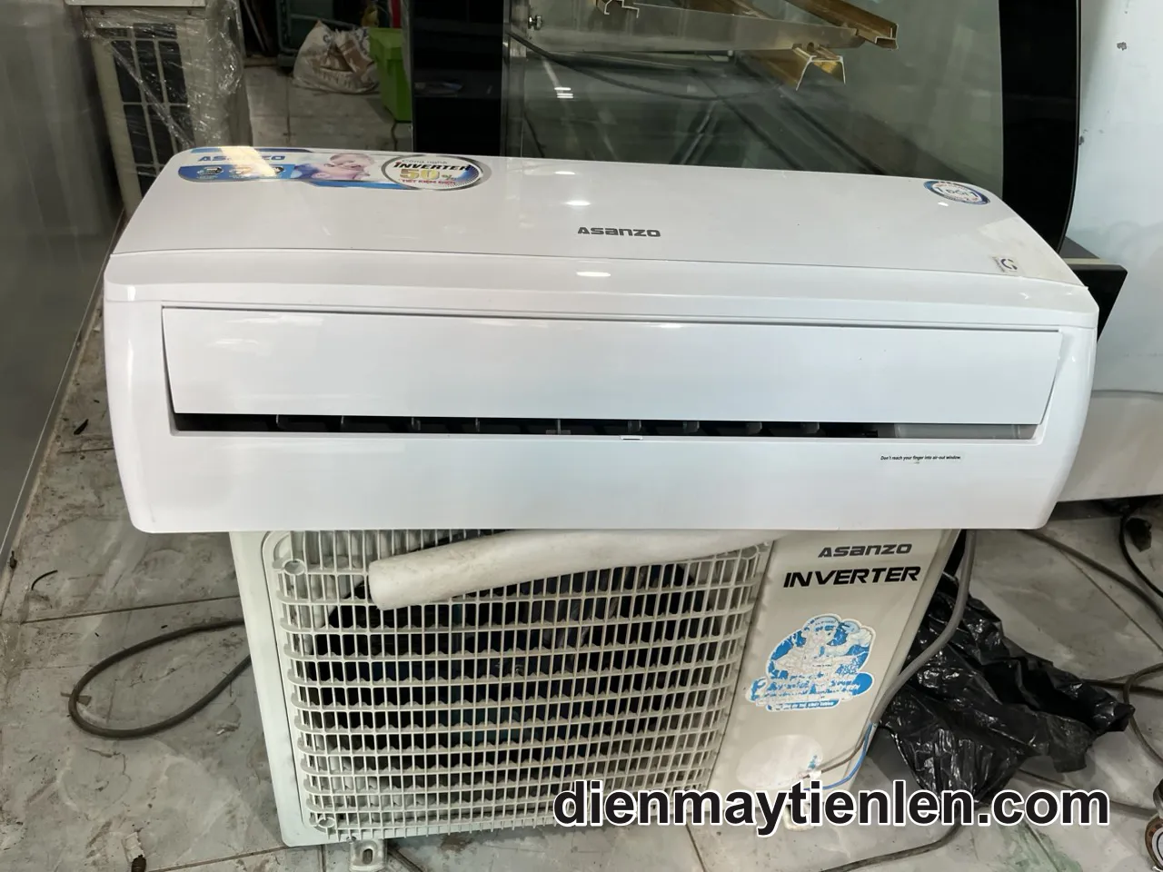 Máy lạnh cũ Yuiki 3Hp hàng thùng