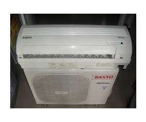 Máy lạnh Sanyo mặt sọc nội địa 1HP