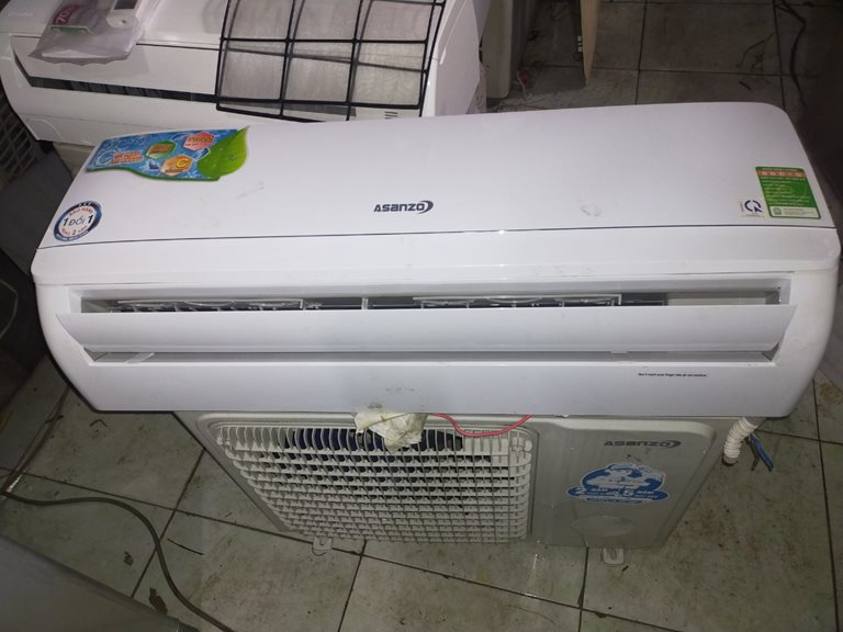 Máy lạnh Asanyo 1,5hp hàng thường gas R410