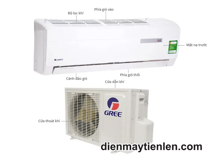 Máy lạnh cũ Gree 2Hp Inverter