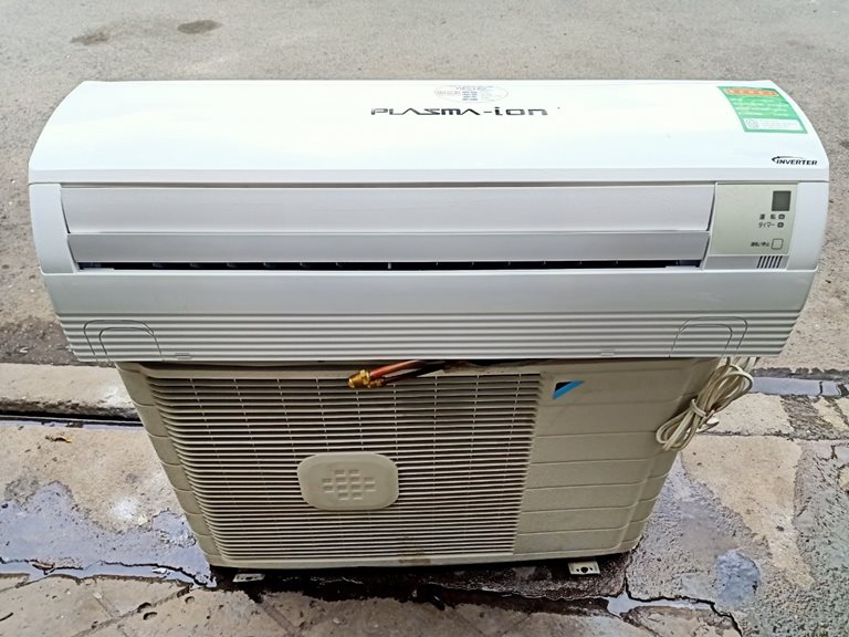 Máy lạnh Daikin cũ 1 ngựa Inverter hàng nội địa bao zin
