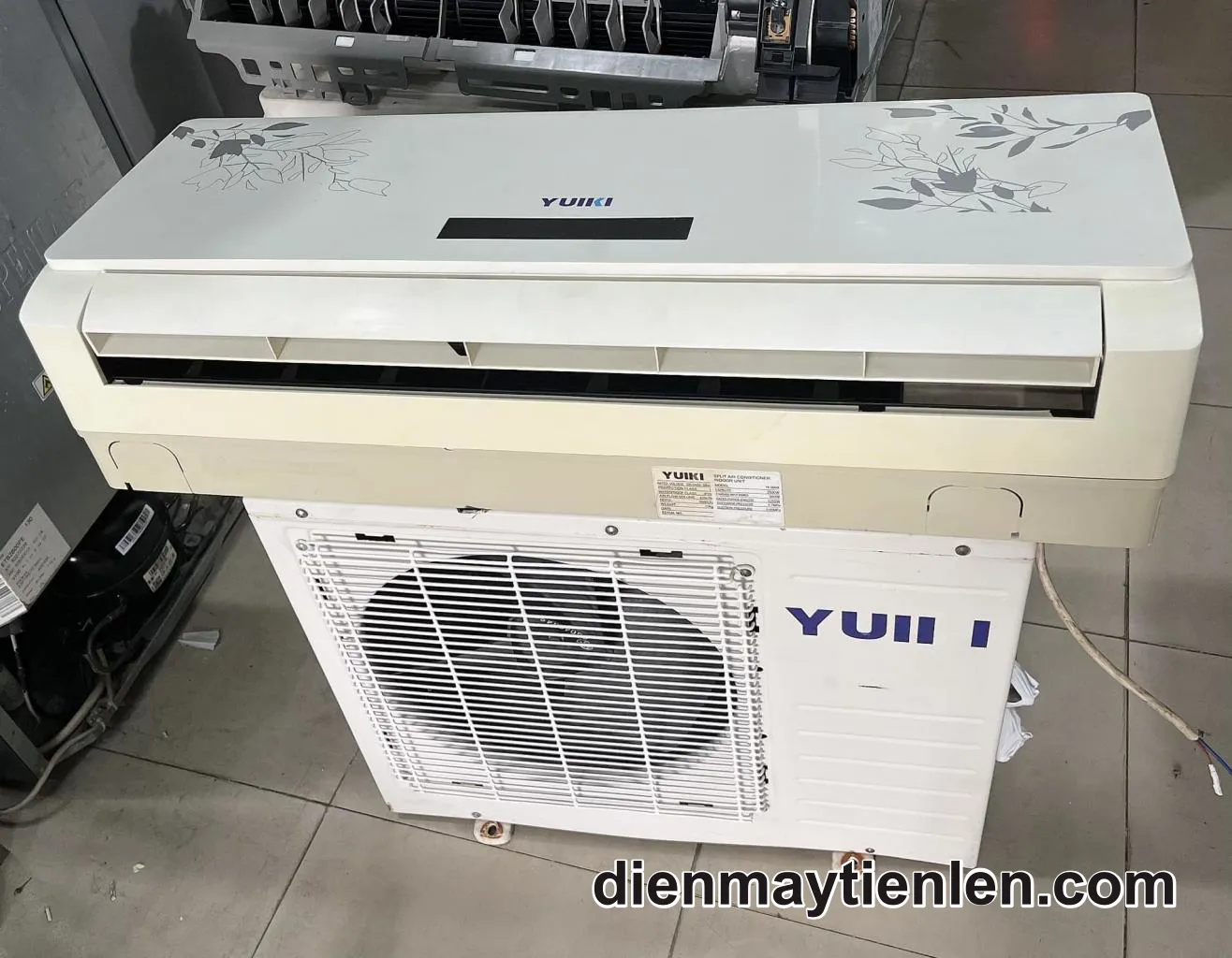 Máy lạnh cũ Yuiki 1.5Hp