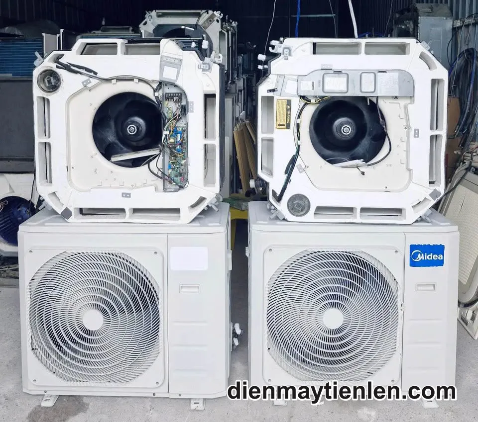 Máy Lạnh Âm Trần Cũ Media 5HP