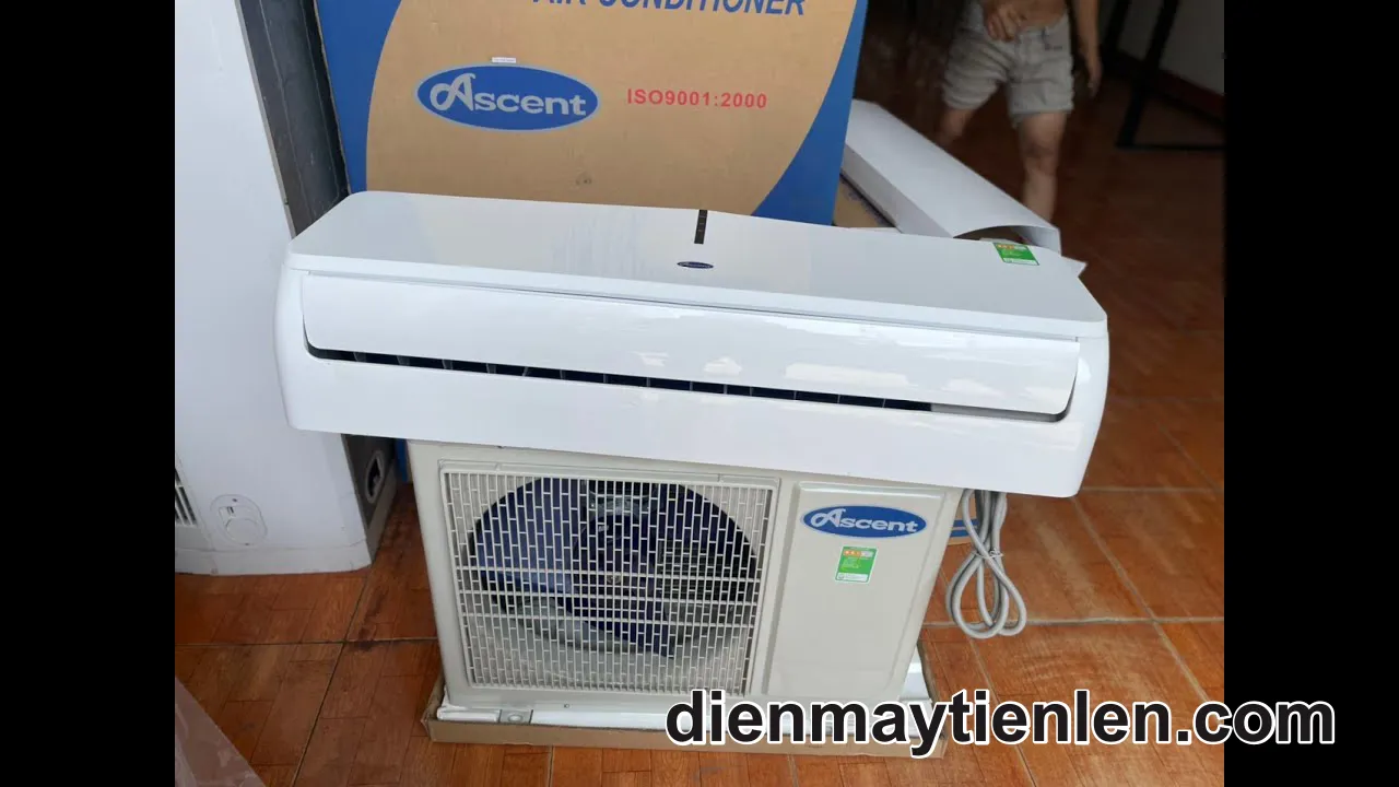 Máy lạnh cũ Ascent 1Hp hàng thùng