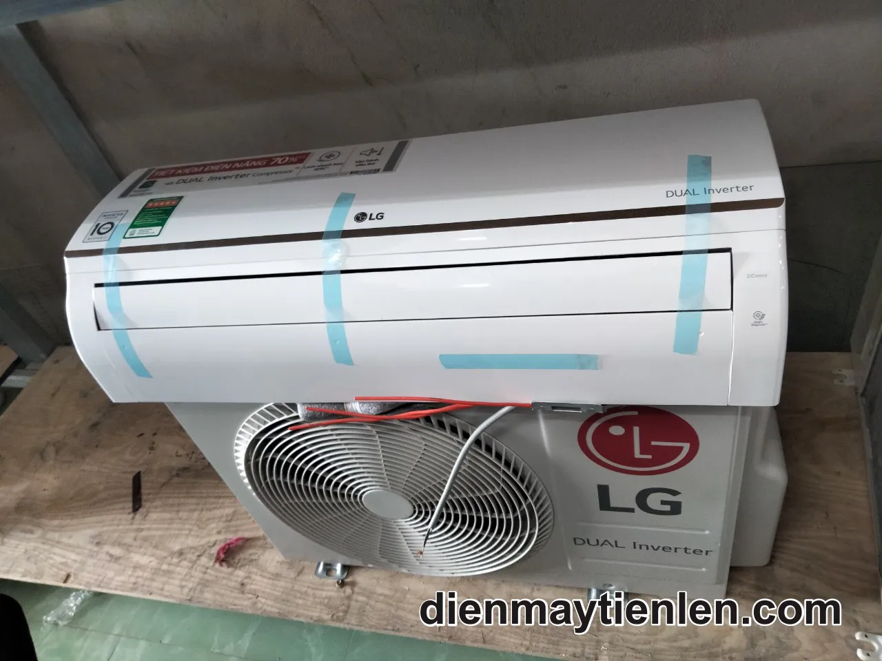 Máy lạnh cũ LG 3Hp Inverter