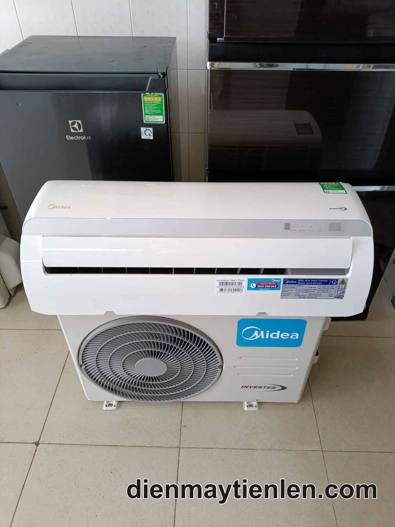 Máy lạnh cũ Midea 1.5Hp Inverter