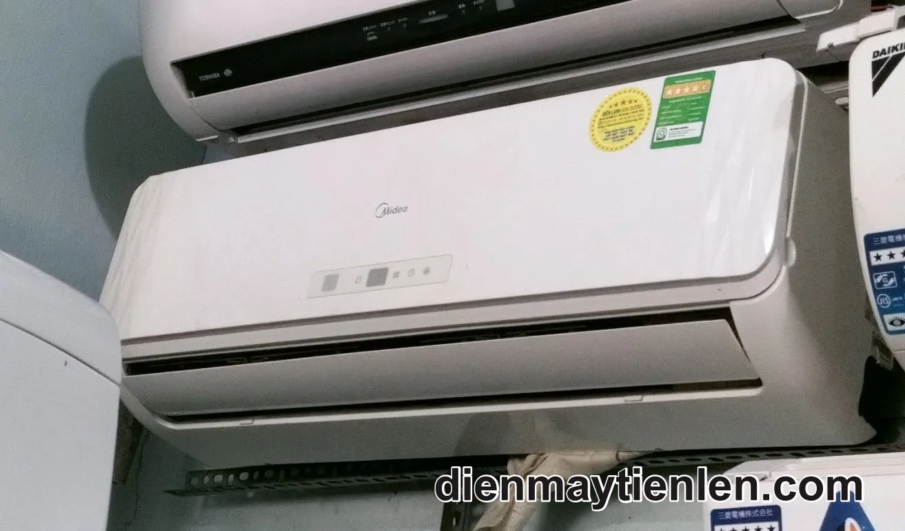 Máy lạnh cũ Midea 1Hp nội địa