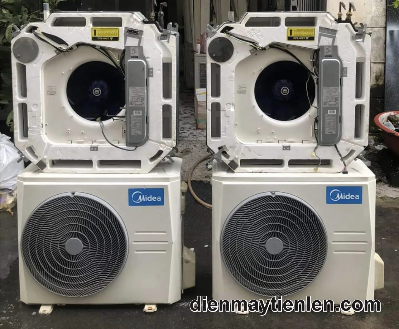 Máy lạnh cũ Midea 3Hp