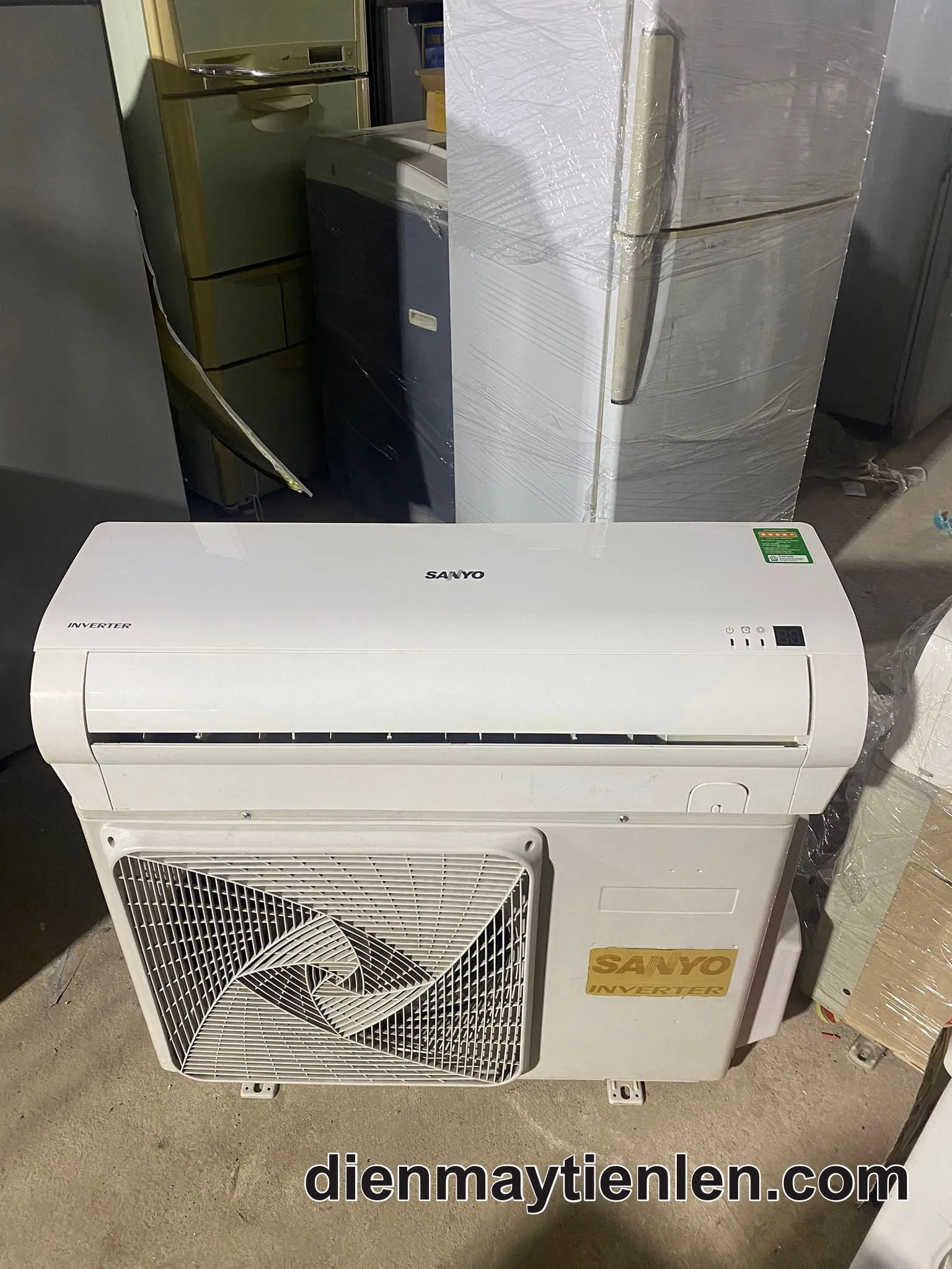 Máy lạnh cũ Sanyo 2Hp Inverter