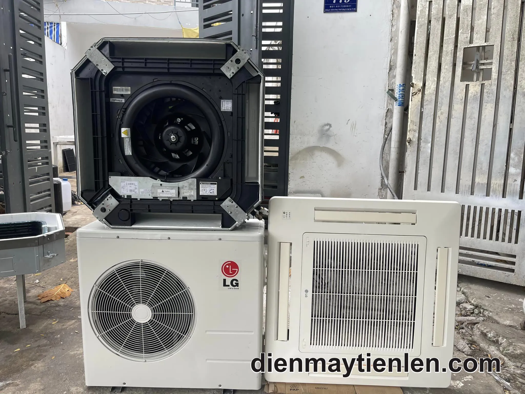 Máy lạnh cũ Asanzo 1.5Hp hàng thùng